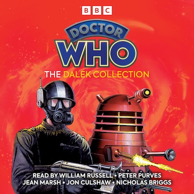 Doctor Who: The Dalek Collection – omslag til lydbogen af Terrance Dicks