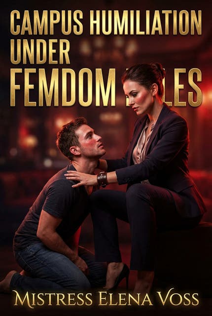 Campus Humiliation Under FemDom Rules: Erotic Femdom College Romance – omslag til lydbogen af Mistress Elena Voss