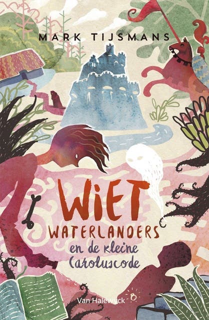 Wiet waterlanders en de kleine Caroluscode – omslag van het luisterboek van Mark Tijsmans