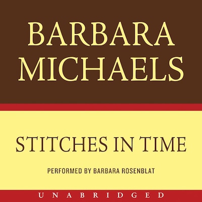 Stitches in Time – omslag til lydbogen af Barbara Michaels