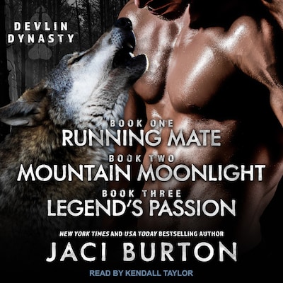 Running Mate, Mountain Moonlight, & Legend’s Passion – omslag til lydbogen af Jaci Burton