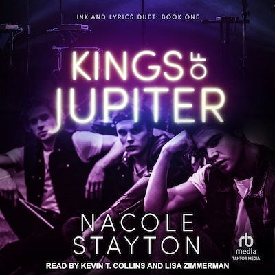 Kings of Jupiter – omslag til lydbogen af Nacole Stayton