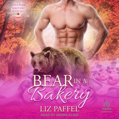 Bear in a Bakery – omslag til lydbogen af Liz Paffel