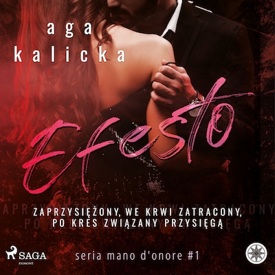 Efesto – okładka audiobooka, autor Aga Kalicka