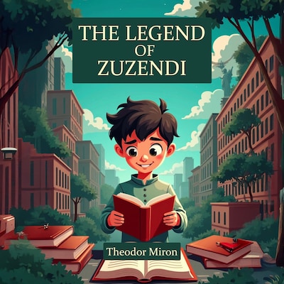 The legend of Zuzendi – omslag til lydbogen af Theodor Miron
