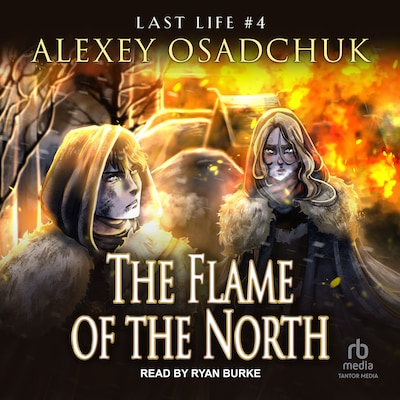 The Flame of the North – omslag til lydbogen af Alexey Osadchuk