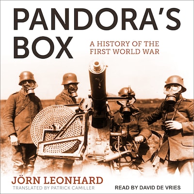 Pandora’s Box – omslag til lydbogen af Jorn Leonhard
