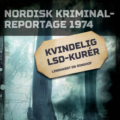 Kvindelig LSD-kurér – omslag til lydbogen af diverse
