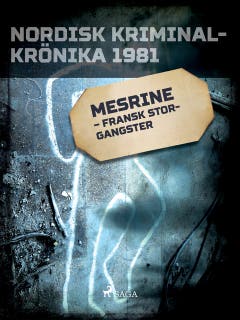 Mesrine – fransk storgangster – omslag till ljudboken av Diverse