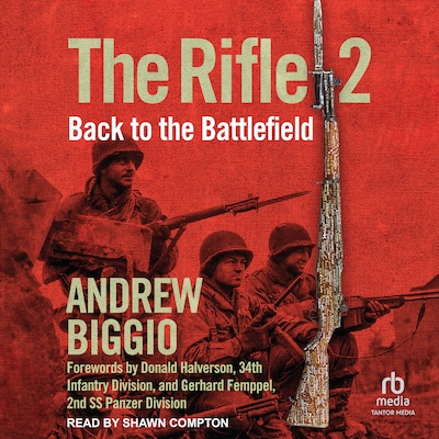 The Rifle 2 – omslag til lydbogen af Andrew Biggio