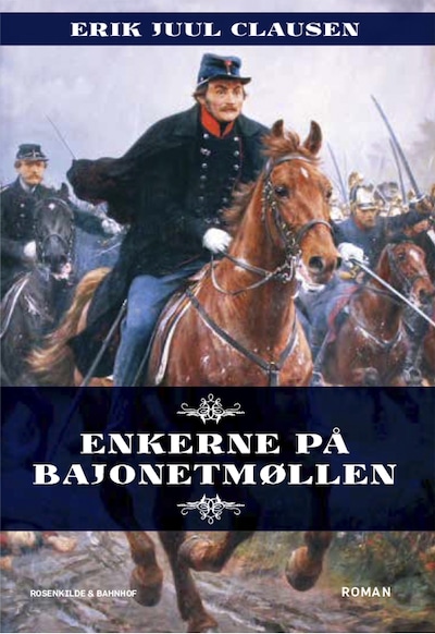 Enkerne på Bajonetmøllen – omslag til lydbogen af Erik Juul Clausen