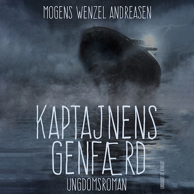 Kaptajnens genfærd – omslag til lydbogen af Mogens Wenzel Andreasen