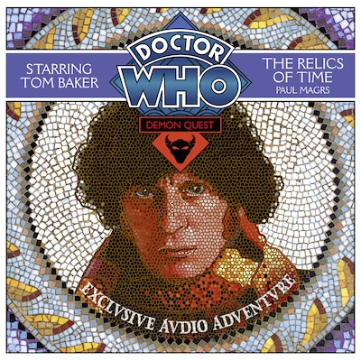 Doctor Who Demon Quest 1: The Relics Of Time – omslag til lydbogen af Paul Magrs