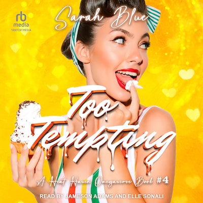 Too Tempting – omslag til lydbogen af Sarah Blue
