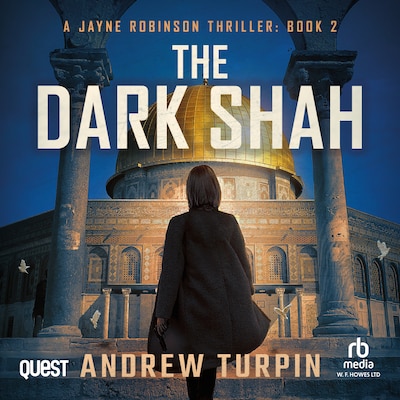 The Dark Shah – omslag til lydbogen af Andrew Turpin