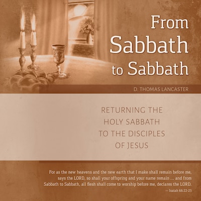 From Sabbath to Sabbath – omslag til lydbogen af D. Thomas Lancaster