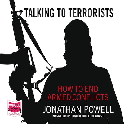 Talking to Terrorists – omslag til lydbogen af Jonathan Powell