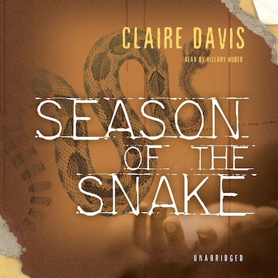 Season of the Snake – omslag til lydbogen af Claire Davis