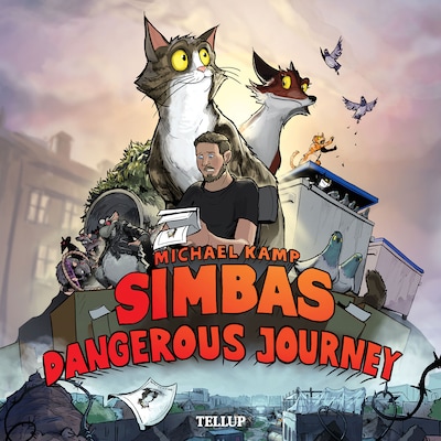 Simba #1: Simba’s Dangerous Journey – omslag til lydbogen af Michael Kamp