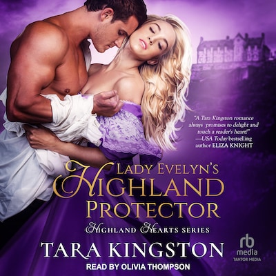 Lady Evelyn's Highland Protector – omslag til lydbogen af Tara Kingston