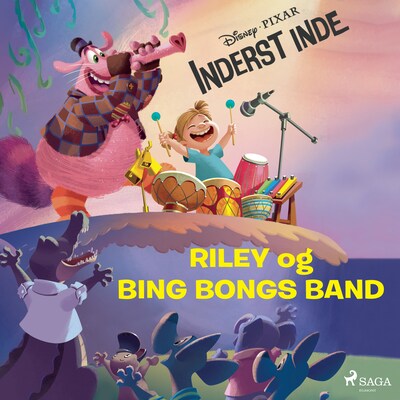 Inderst inde - Riley og Bing Bongs band – omslag til lydbogen af Disney