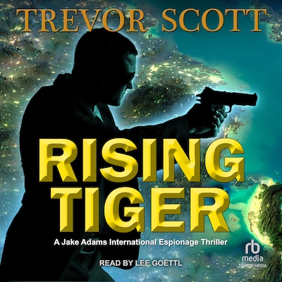Rising Tiger – omslag til lydbogen af Trevor Scott