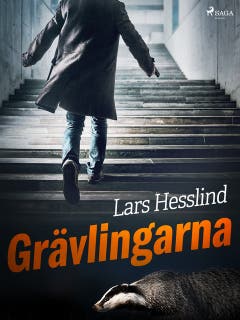 Grävlingarna – omslag till ljudboken av Lars Hesslind