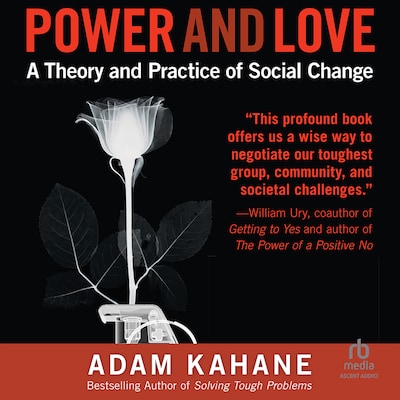 Power and Love – omslag til lydbogen af Adam Kahane