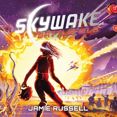 SkyWake: Battlefield – omslag til lydbogen af Jamie Russell