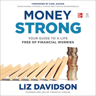 Money Strong – omslag til lydbogen af Liz Davidson