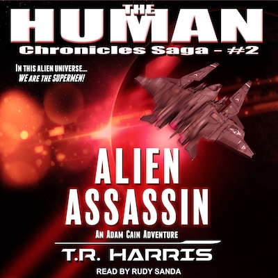 Alien Assassin – omslag til lydbogen af T.R. Harris
