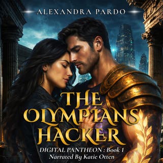 The Olympians Hacker – omslag till ljudboken av Alexandra Pardo