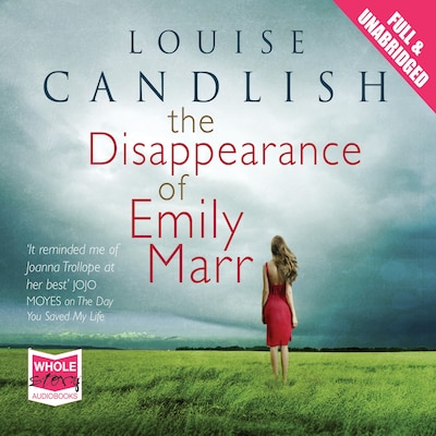 The Disappearance of Emily Marr – omslag til lydbogen af Louise Candlish