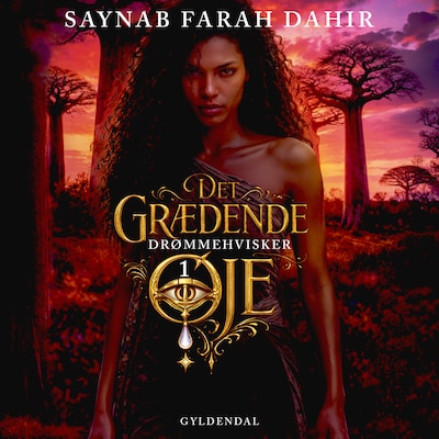 Det grædende øje 1 - Drømmehvisker – omslag til lydbogen af Saynab Farah Dahir
