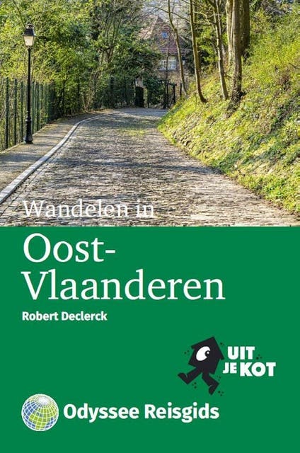 Wandelen in Oost-Vlaanderen – omslag van het luisterboek van Robert Declerck