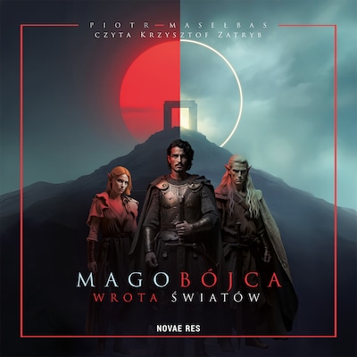 Magobójca - Wrota Światów – okładka audiobooka, autor Piotr Masełbas