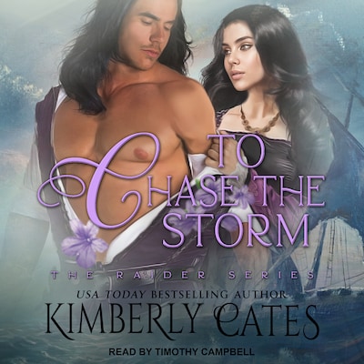 To Chase The Storm – omslag til lydbogen af Kimberly Cates