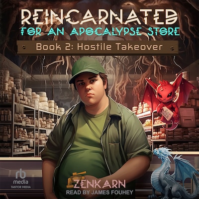 Reincarnated for An Apocalypse Store: Book 2 – omslag til lydbogen af Zenkarn