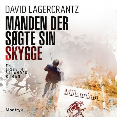 Manden der søgte sin skygge – omslag til lydbogen af David Lagercrantz