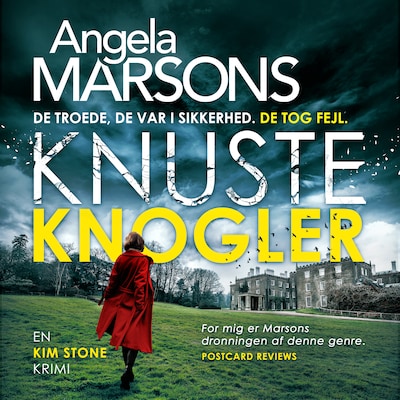 Knuste knogler – omslag til lydbogen af Angela Marsons