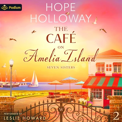The Café on Amelia Island – omslag til lydbogen af Hope Holloway