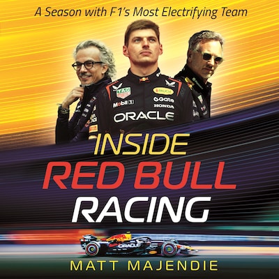 Inside Red Bull Racing – omslag van het luisterboek van Matt Majendie