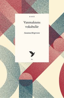 Vanmaktens vokabulär – omslag till ljudboken av Susanna Birgersson