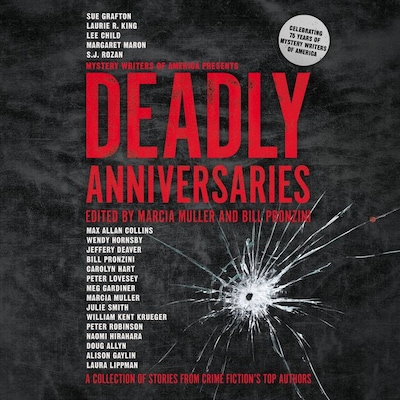 Deadly Anniversaries – omslag van het luisterboek van Marcia Muller, Bill Pronzini