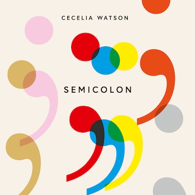 Semicolon – omslag til lydbogen af Cecelia Watson