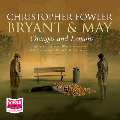 Oranges and Lemons – omslag til lydbogen af Christopher Fowler