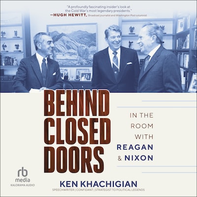 Behind Closed Doors – omslag til lydbogen af Ken Khachigian