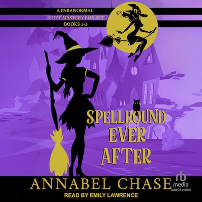 Spellbound Ever After: A Paranormal Cozy Mystery Box Set, Books 1-3 – omslag til lydbogen af Annabel Chase