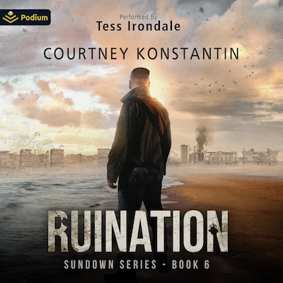 Ruination – omslag til lydbogen af Courtney Konstantin
