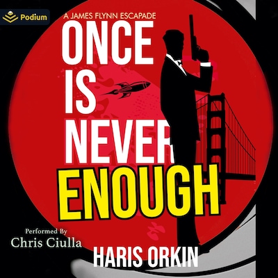 Once Is Never Enough – omslag til lydbogen af Haris Orkin